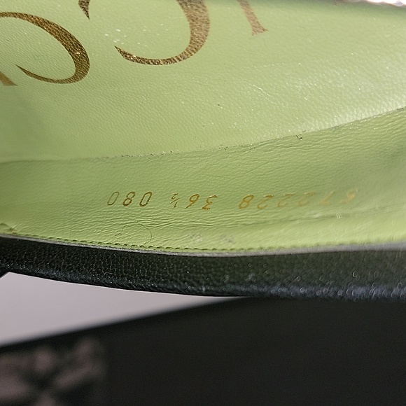 GUCCI HORSEBIT BUCKLE 3' PLATFORM  36.5 - Picture 7 of 15